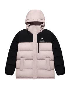 Капсульная пуховая куртка унисекс, цвет Ice Crystal Gray/Phantom Black Camel