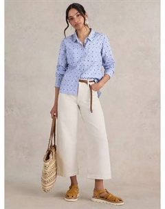 Рубашка Sophie Spot Organic Cotton, цвет light blue White stuff