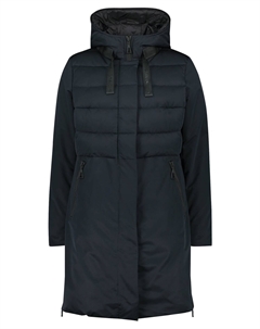 Зимняя куртка из искусственного пуха, черный Amber & june