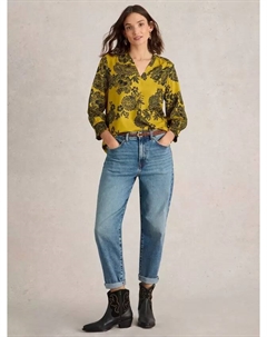 Джинсы Tilly Organic Cotton Blend Relaxed Fit, цвет mid/blue White stuff