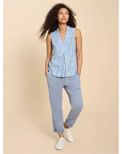 Топ Celia Jersey, синий White stuff