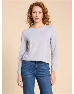 Футболка Clara Long Sleeve, цвет grey marl White stuff