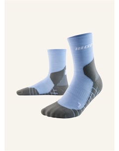 Треккинговые носки light merino mid cut с компрессией, светло-голубой Cep