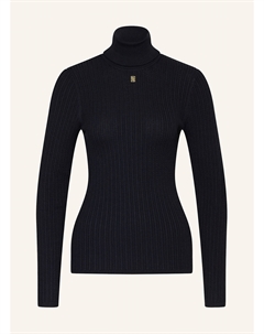 Свитер с высоким воротником, темно-синий Sandro