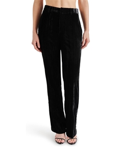 Брюки Mercer Crushed Velvet Pants, черный Steve madden