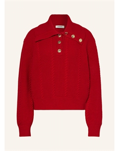 Свитер, красный Sandro