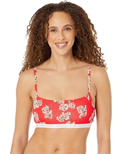 Бюстгальтер Underwear One Cotton Unlined Bralette 2-Pack, цвет Gray Heather/Rose Splice/Tuscan Terra Cotta Calvin klein