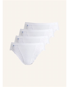 Набор из 4 трусов chic, белый Sloggi