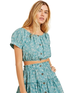 Купальник Tropical Toucan Harper Cover-Up, цвет Ocean Bay/Sand Eberjey