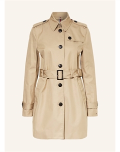 Тренч, бежевый Tommy hilfiger