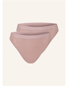 Комплект из 2 трусов ever ease с поясом, розовый Sloggi