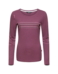 Лонгслив Dalmatien Ornament, цвет Dark Bordeaux Chillaz