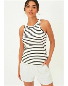 Топ, черно-белый Next