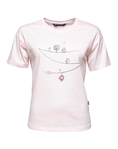 Футболка Leoben Wanna Hang Out, цвет Light Rose Chillaz