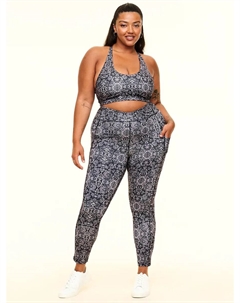 Леггинсы Lotus Active Crossover, серый Adore me