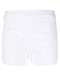 Льняные шорты Eyelet, белый 120% lino