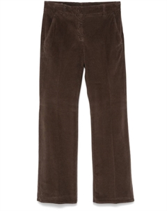 Расклешенные брюки, коричневый Incotex