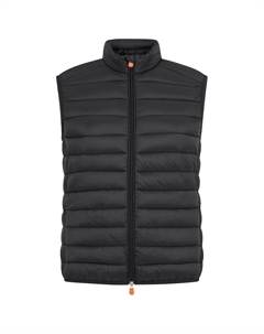 Жилет из синтетического волокна Women's Charlotte, черный Save the duck