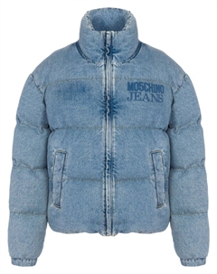 Куртка-пуховик, синий Moschino jeans