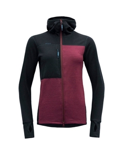 Женская куртка с капюшоном Nibba Pro Merino, черный Devold