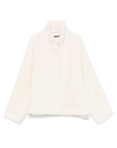 Фактурная дубленка, серый Peserico