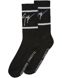 Носки с логотипом, черный Giuseppe zanotti