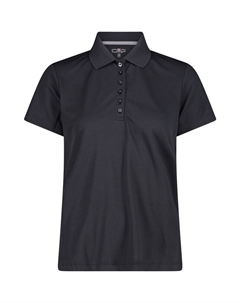 Женская футболка-поло, серый Cmp