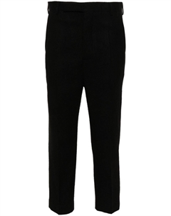 Укороченные брюки Astaires, черный Rick owens