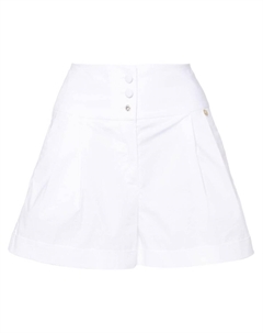 Шорты с пуговицами-жемчужинами, белый Liu jo