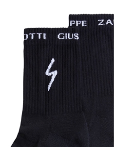 Носки в рубчик, черный Giuseppe zanotti