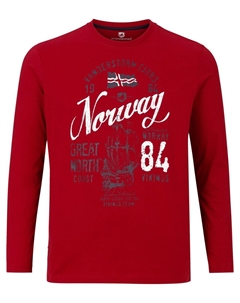 Футболка Nielson, красный Jan vanderstorm