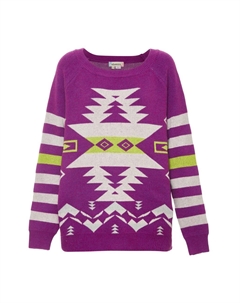 Свитер, фиолетовый Izia