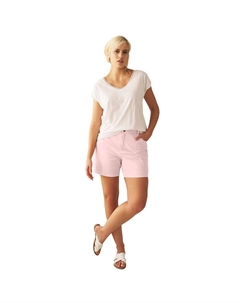 Женские эластичные шорты с 5 карманами больших размеров, цвет Pale Blush Ellos