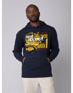 Толстовка Sweatshirt LIMITED EDITION LOGO PRINT 02, темно-синий Watapparel