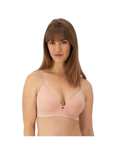 Everyday Luxe Беспроводной трансформируемый бюстгальтер-футболка с бретелями DM2402, цвет Pretty Blush Maidenform
