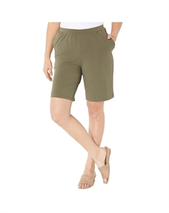 Женские шорты Suprema больших размеров, цвет Grape Leaf Catherine's