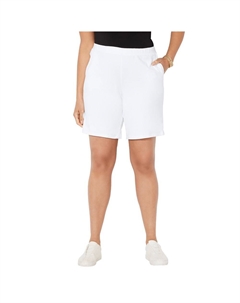 Женские шорты Suprema больших размеров, белый Catherine's