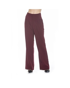 Женские широкие плиссированные брюки Ellie, цвет Burgundy Alexia admor