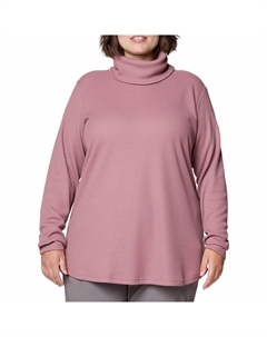 Пуловер больших размеров с воротником-хомутом Holly Hideaway, цвет Fig Columbia