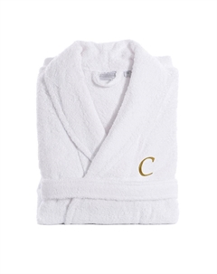 Linum Домашний текстиль Турецкий хлопок Персонализированный махровый халат, C Linum home textiles