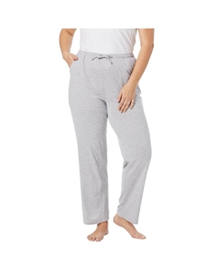 Женские трикотажные брюки для сна больших размеров, цвет Heather Grey Dreams & co.