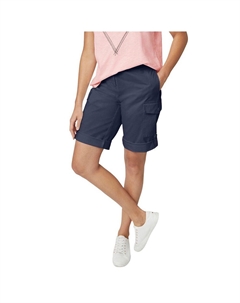 Женские трансформируемые шорты-карго больших размеров, темно-синий Ellos