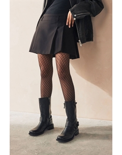 Колготки с узором 1 упаковка, черный Next