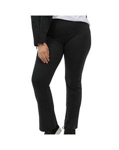 Женские трикотажные леггинсы больших размеров Bootcut, черный Ellos