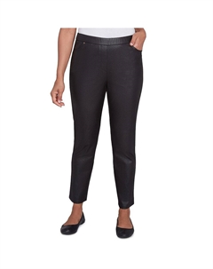 Женские традиционные короткие брюки без застежек, черный Alfred dunner