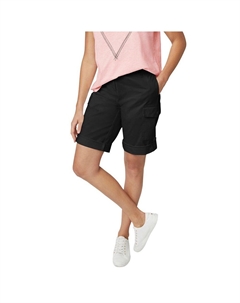 Женские трансформируемые шорты-карго больших размеров, черный Ellos