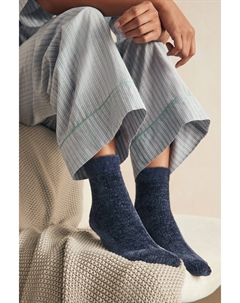 Уютные бархатные носки 2 пары, красный Next