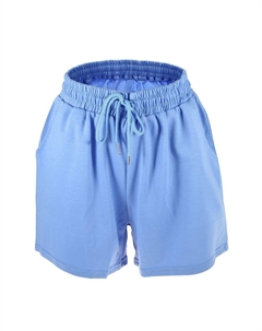 Женские струящиеся шорты для бега, повседневные шорты для тренировок с высокой талией, синий Unique bargains