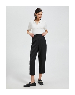 Укороченный трикотаж Свитер с коротким рукавом, серый Koton