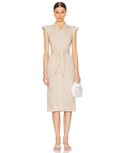 Платье миди jaxsyn, желтый Paige